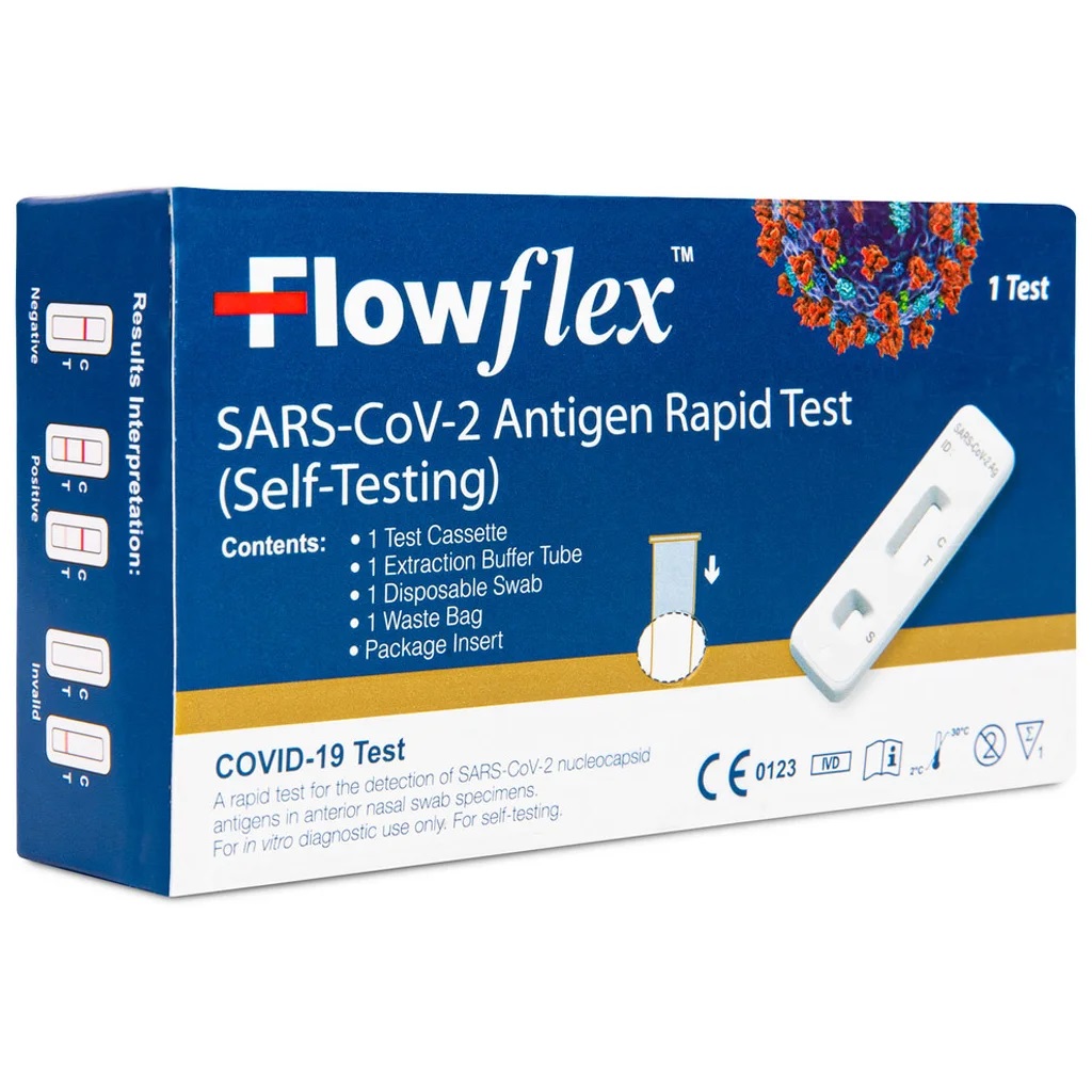 Amtech Medical Acon Flowflex Rapid Antigen (Nasal) Test Pack 5