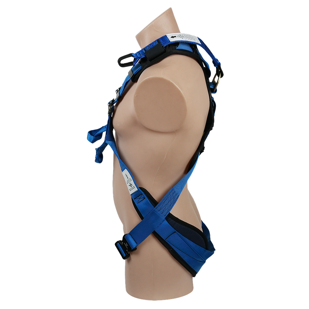 Amtech Medical SBE2KQRPRO Full Body Harness with Quick Release & X