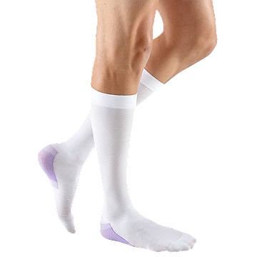 Pressure Stockings Knee High Blue Large Pair (M8040104)