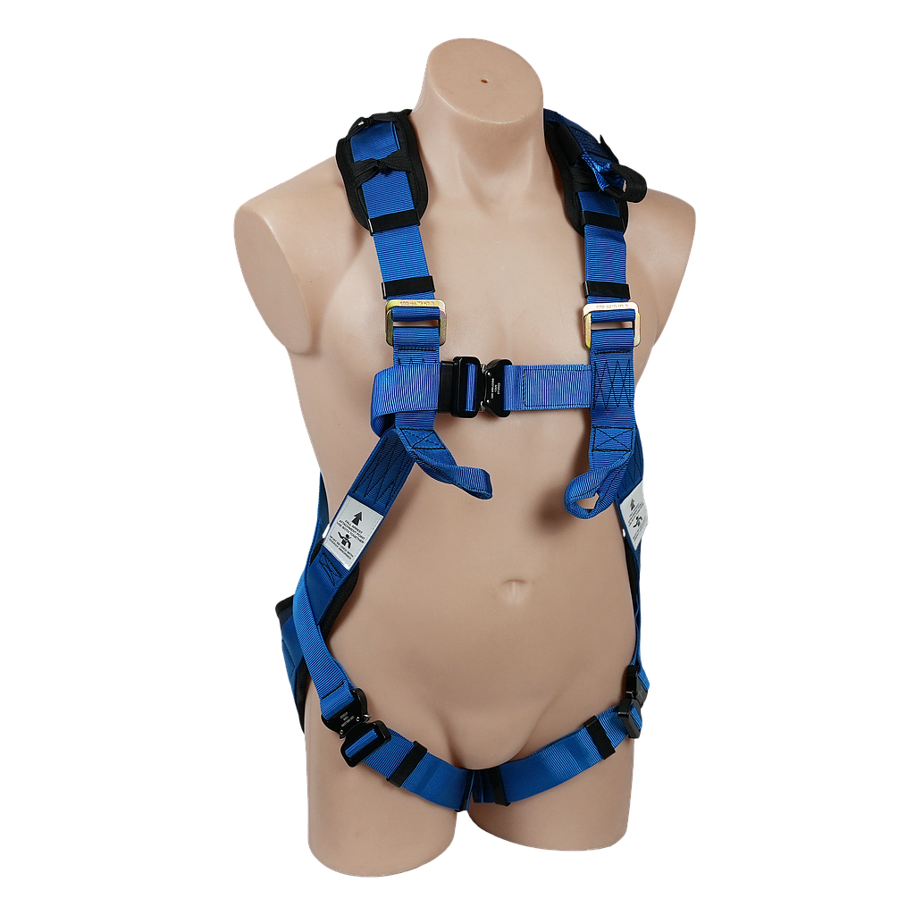 Amtech Medical SBE2KQRPRO Full Body Harness with Quick Release & X
