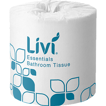 Livi Essentials Premium Toilet Paper Wrapped 2ply 400 Sheet Carton 48 (XT400)