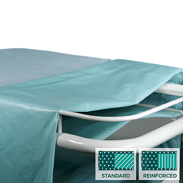 Bastos Mayo Table Cover Reinforced 80 x 145cm Sterile Each (4885-114)