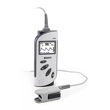 Edan Hand Held Pulse Oximeter includes Adult SpO2 Probe (H100B)