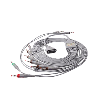 ECG Cable (AHA) for SE-1515 DX12 Sampling Box - YesMedical (formerly ...