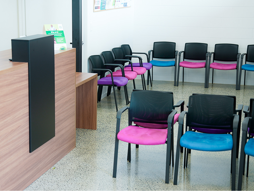 The Good Doctor waiting room area